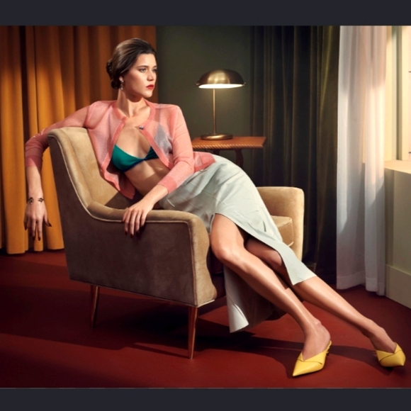 BNWT! Zara metal heeled mules limited edition - Picture 2 of 11